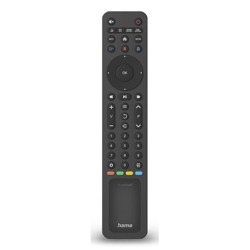 Hama 00221057 remote control IR Wireless AV receiver, DVD/Blu-ray, TV Press buttons