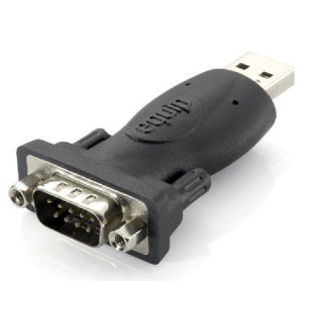 Equip Adapter USB-A - Seriell RS232-DB9 St/St sw
