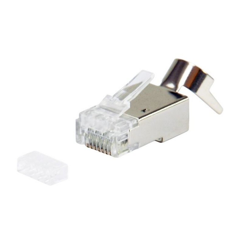 Equip Stecker Cat.8 RJ45 geschirmt 50er Set grau
