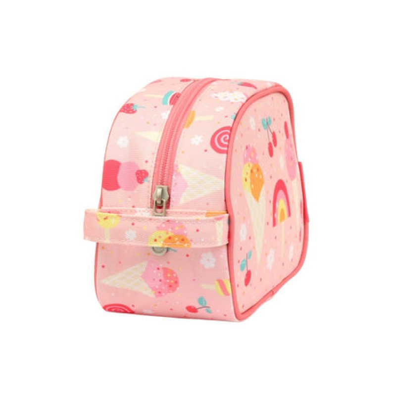 A little lovely company - Toilet Bag - Ice Cream - 20.5 x 14 x 9.5 cm