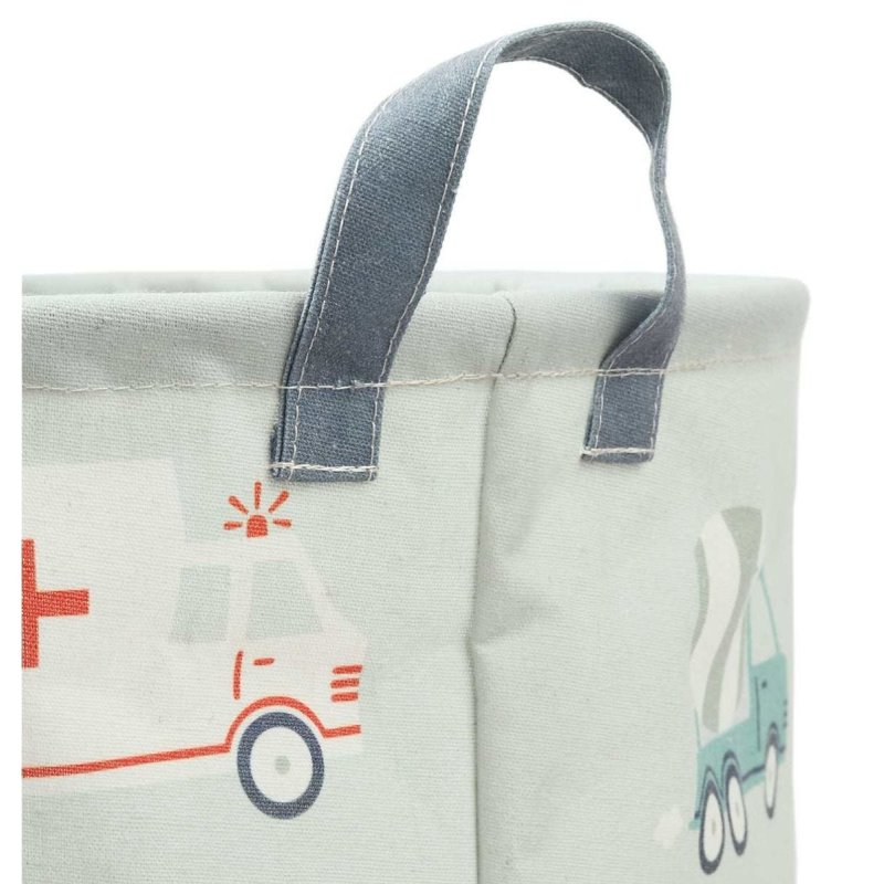 A little lovely company - Storage Bag - Vehicles - 40 x 50 x 40 cm