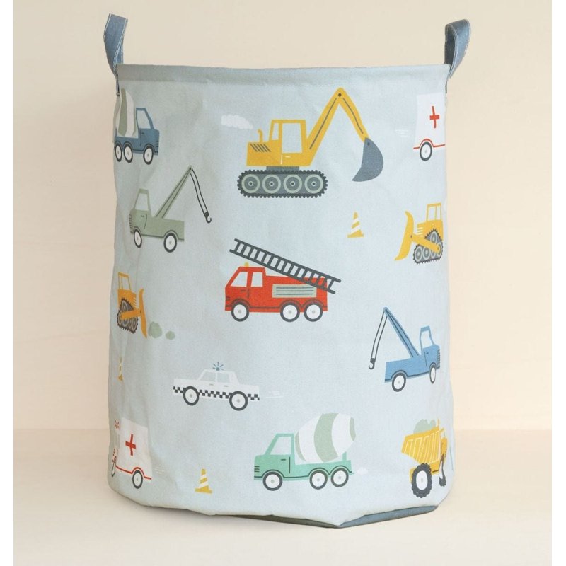 A little lovely company - Storage Bag - Vehicles - 40 x 50 x 40 cm
