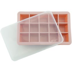 Le Toft - Baby Food Freezer Cubes - Smokey Rose - 15 compartments, each up to 20 ml
