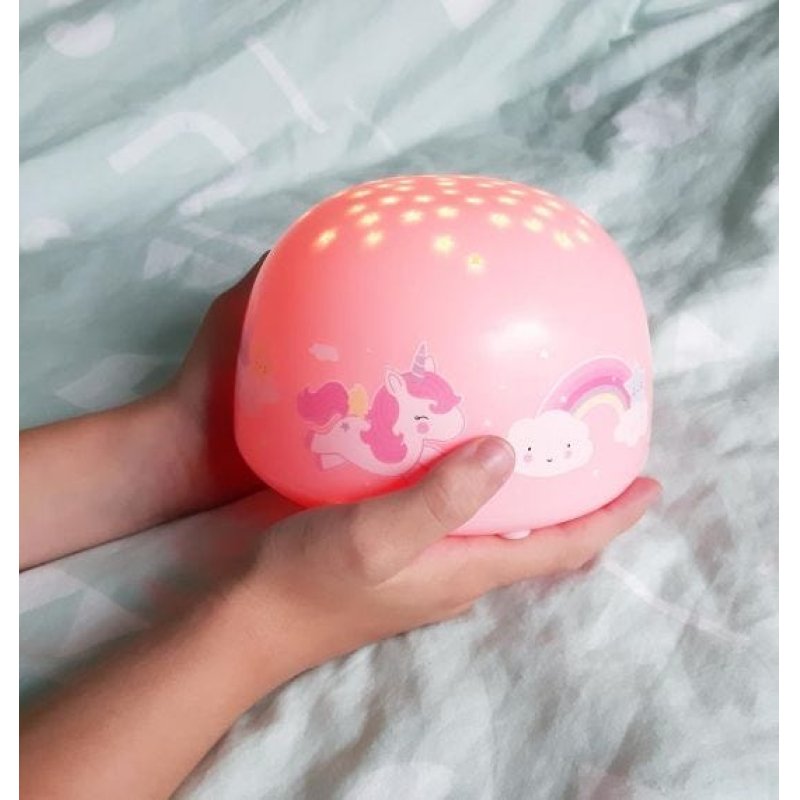 A Little Lovely Company 397081 lumière de nuit pour bébé Autonome Rose LED