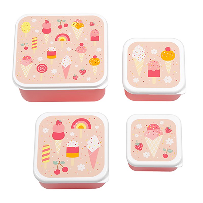 A little lovely company - Lunch & Snack Box Set - Icecream