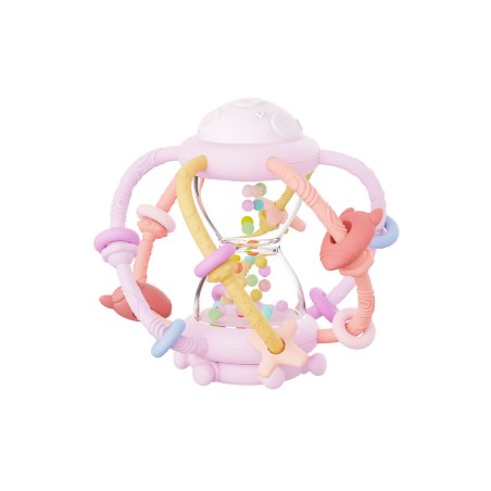 Le Toft - Activity Hourglass Toy Pink (TT22216)