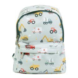 A Little Lovely Company BPVEBU69 backpack Rucksack Blue, Multicolour Polyester