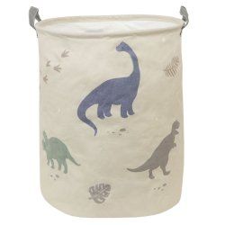 A Little Lovely Company Storage basket: Dinosaurs