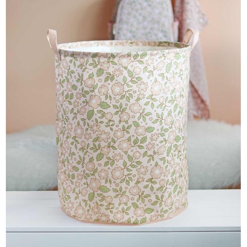 A Little Lovely Company STBABP18 Panier de rangement de jouets Autonome Rose