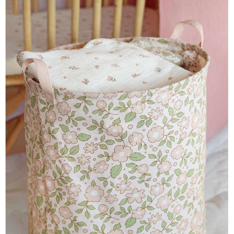 A little lovely company - Storage bag - Blossom Pink - 40 x 50 x 40 cm