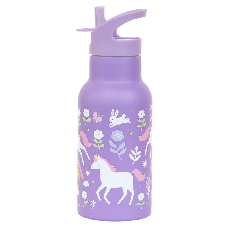 A little lovely company - Stainless steel drinking bottle - Unicorn dreams (DBSSUD77)
