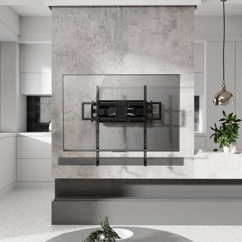 SOPORTE UNIVERSAL AISENS PARA BARRA DE SONIDO NEGRO