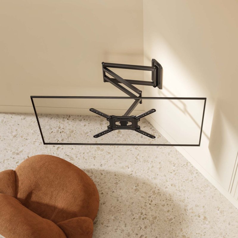 SOPORTE AISENS ECO GIRATORIO INCLINABLE NIVELABLE MONITOR/TV 35KG 23-65