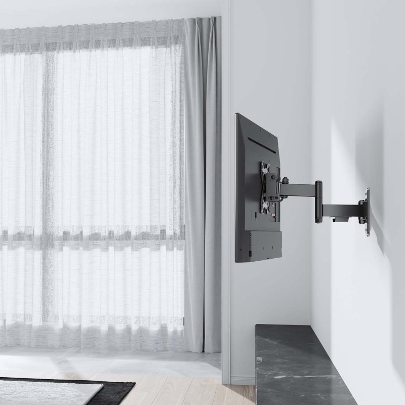 SOPORTE AISENS ECO GIRATORIO INCLINABLE NIVELABLE MONITOR/TV 20KG 13-32