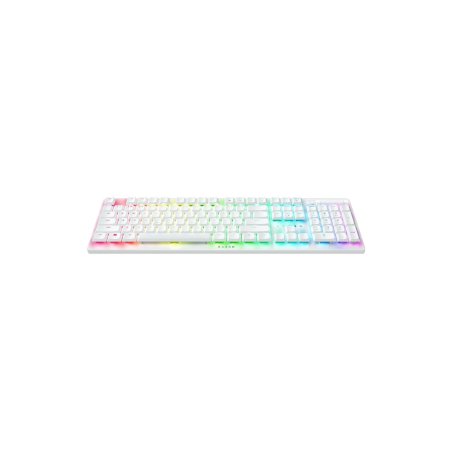 Razer DeathStalker V2 Pro clavier Jouer USB RF Wireless Bluetooth QWERTY Anglais américain Blanc