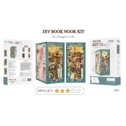 BOOK NOOK KIT - DIY - La Vie de Su Dongpo - 280pc Eclairage LED