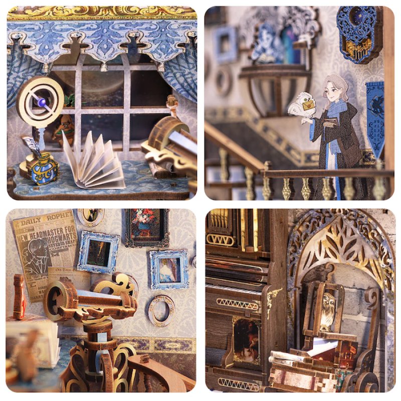 BOOK NOOK KIT - DIY - Salle Commune Nebula - 350pc Eclairage LED