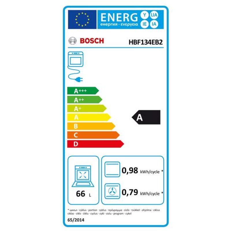 Four EcoClean HBF134EB2