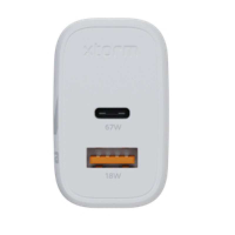 Xtorm X67BC0 mobile device charger Universal White AC Fast charging Indoor