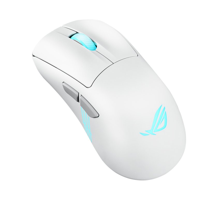 ASUS ROG Keris II Origin WHT mouse Gaming Right-hand RF Wireless Bluetooth USB Type-A Optical 42000 DPI