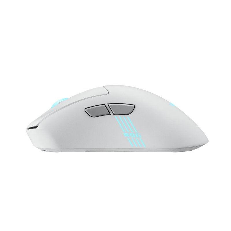 ASUS ROG Keris II Origin WHT mouse Gaming Right-hand RF Wireless Bluetooth USB Type-A Optical 42000 DPI