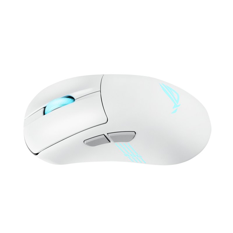 ASUS ROG Keris II Origin WHT mouse Gaming Right-hand RF Wireless Bluetooth USB Type-A Optical 42000 DPI