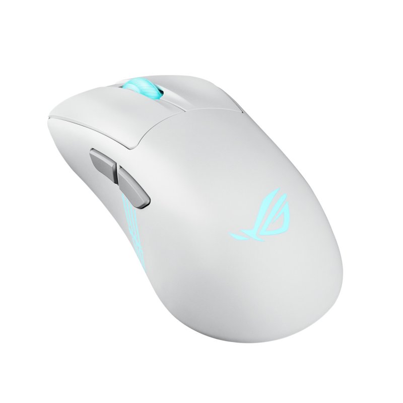 ASUS ROG Keris II Origin WHT souris Jouer Droitier RF Wireless Bluetooth USB Type-A Optique 42000 DPI