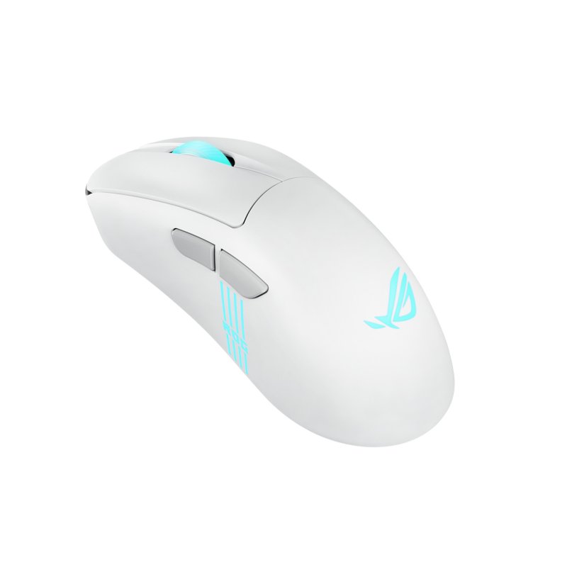 ASUS ROG Keris II Origin WHT mouse Gaming Right-hand RF Wireless Bluetooth USB Type-A Optical 42000 DPI
