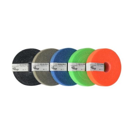 ID SCRATCH PRO PRE-CUT CABLE TIES BLACK 5M