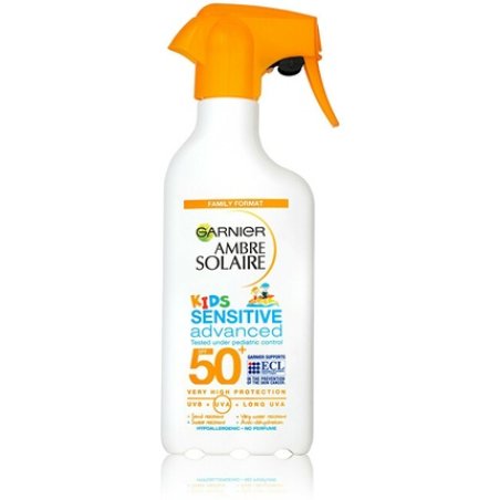 Garnier - Ambre Solaire Sensitive Advanced Kids Hypoallergenic Happy Trigger Spray SPF50+ 270 ml
