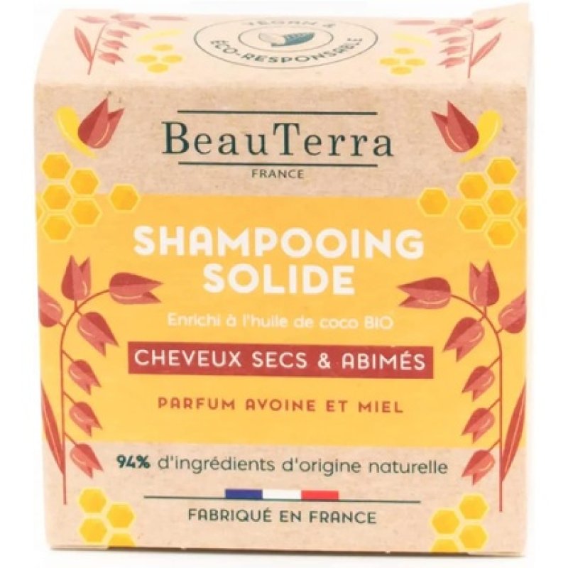 Solid Oatmeal and Honey Shampoo 75g