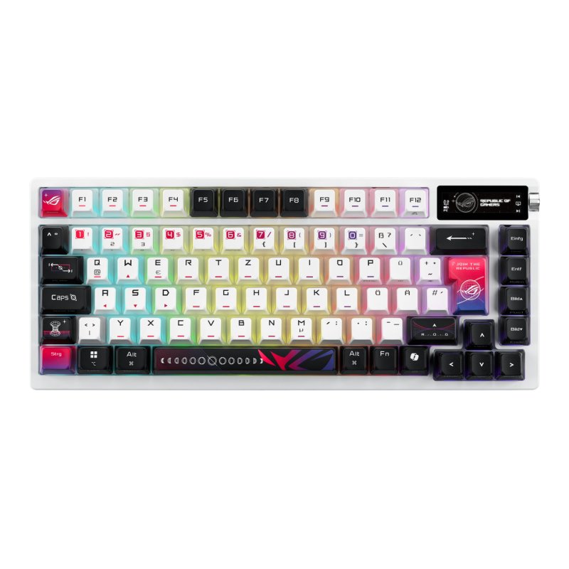 ASUS ROG Azoth X 75% Gaming Keyboard w/OLED Display