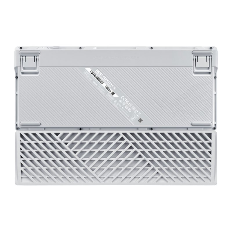 ASUS ROG Azoth X clavier Jouer USB RF Wireless Bluetooth QWERTZ Blanc