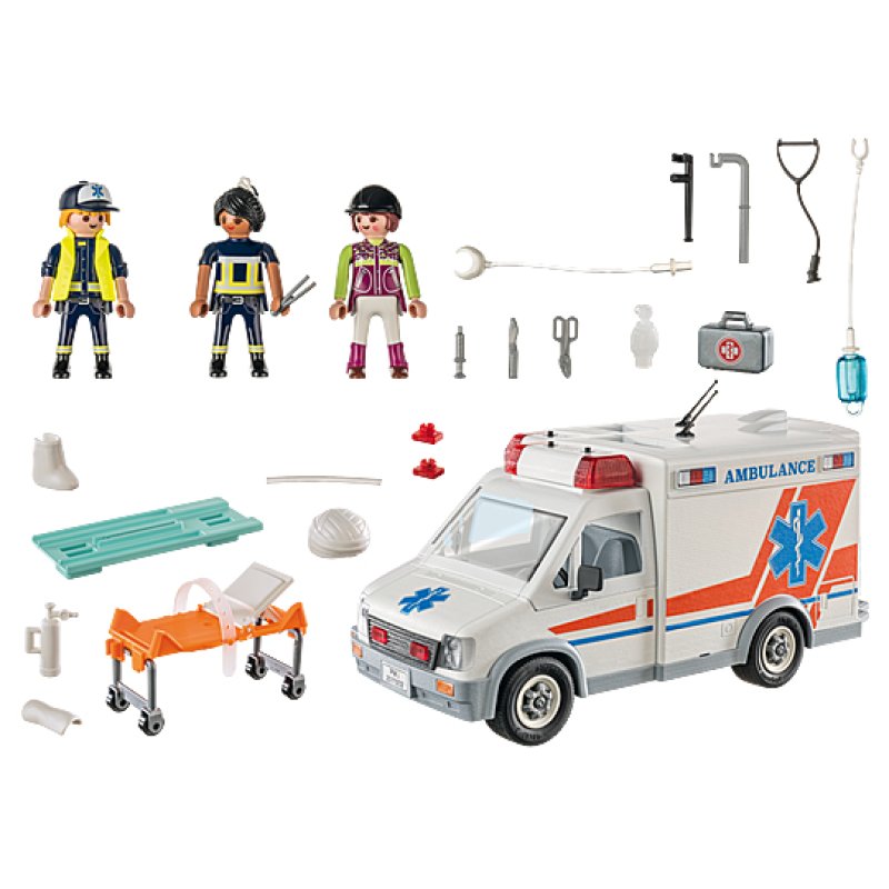 Playmobil - Action Heroes: Ambulance (71232)