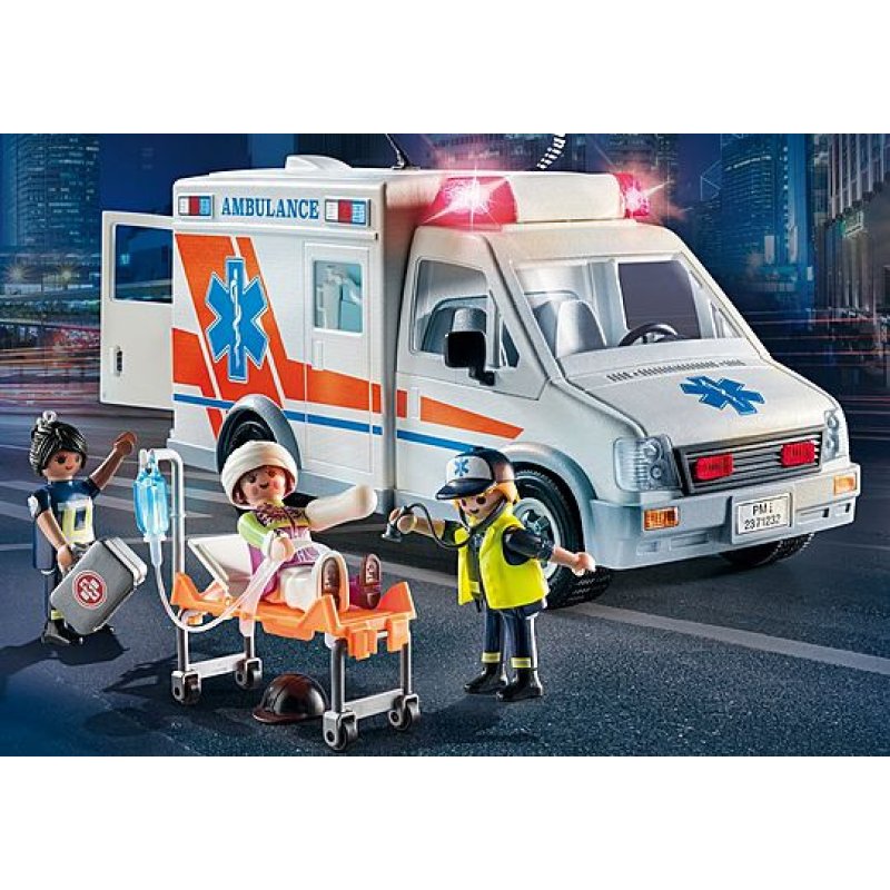Playmobil - Action Heroes: Ambulance (71232)