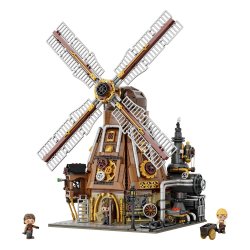 Pantasy Original Jeu de construction Steampunk Windmill Workshop