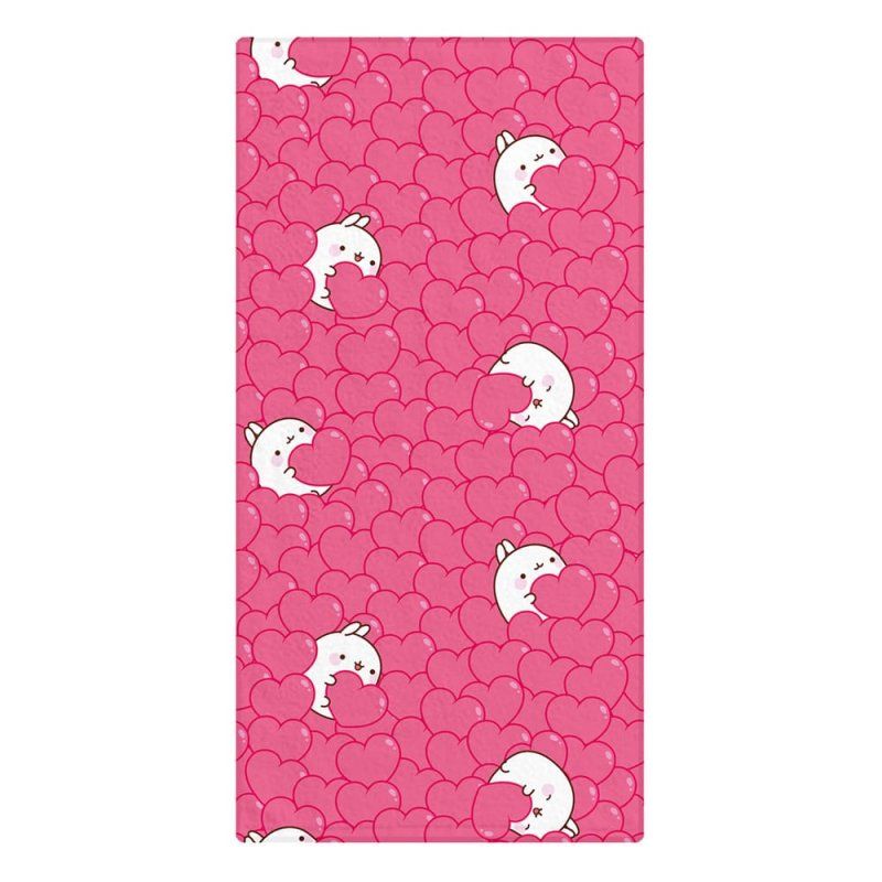 Molang serviette de bain Hearts 35 x 75 cm