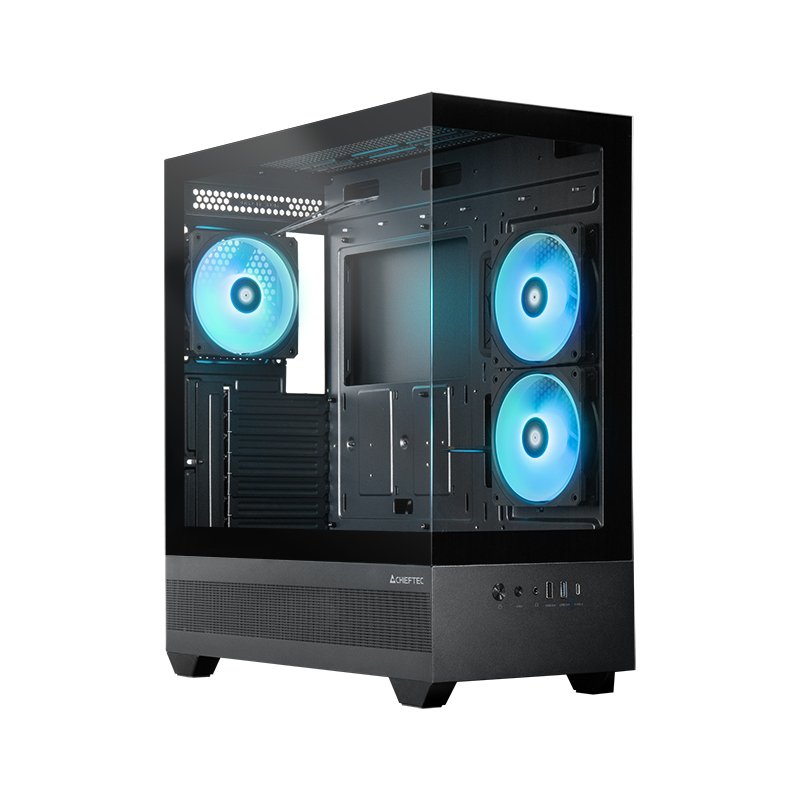 Chieftec GT-01B-OP computer case Midi Tower Black