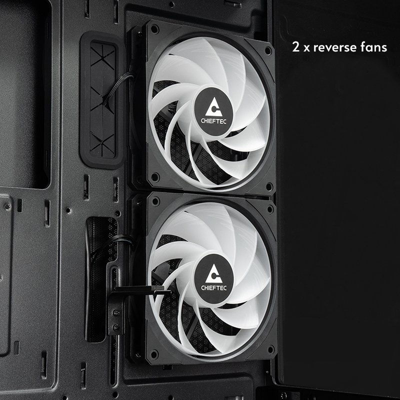 Chieftec GT-01B-OP computer case Midi Tower Black