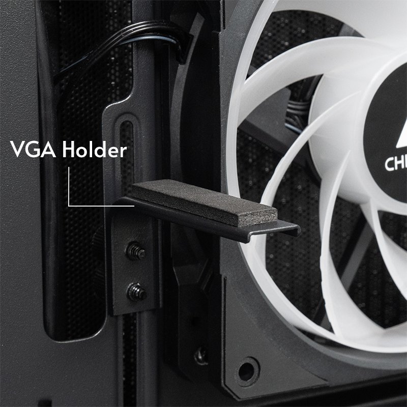 Chieftec GT-01B-OP computer case Midi Tower Black