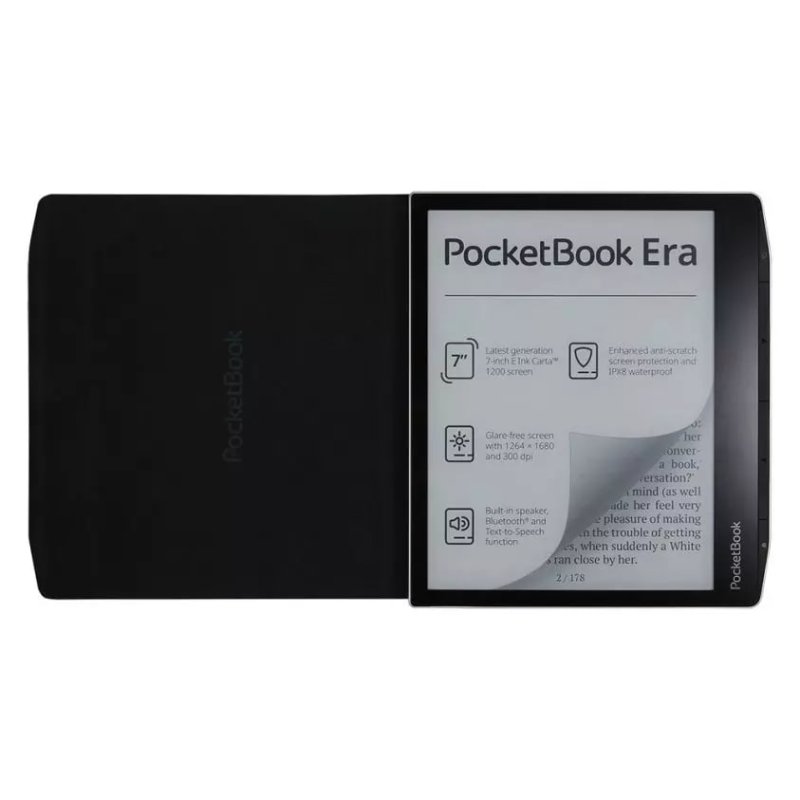 PocketBook Charge - Canvas Black Cover fr Era