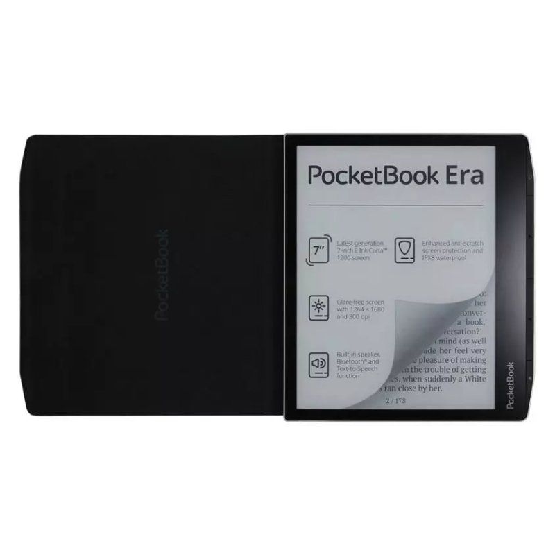 PocketBook HN-QI-PU-700-BK-WW étui pour lecteur d'e-book 17,8 cm (7") Housse Noir