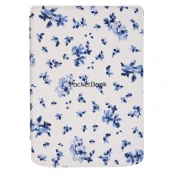 PocketBook H-S-634-F-WW e-book reader case 15.2 cm (6") Cover Blue, White