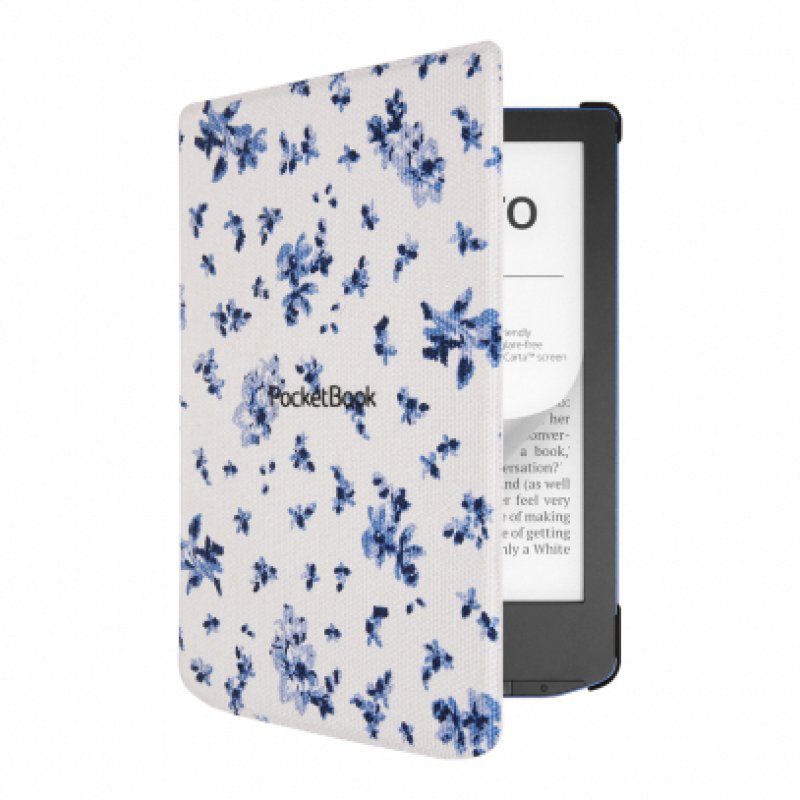 PocketBook H-S-634-F-WW étui pour lecteur d'e-book 15,2 cm (6") Housse Bleu, Blanc