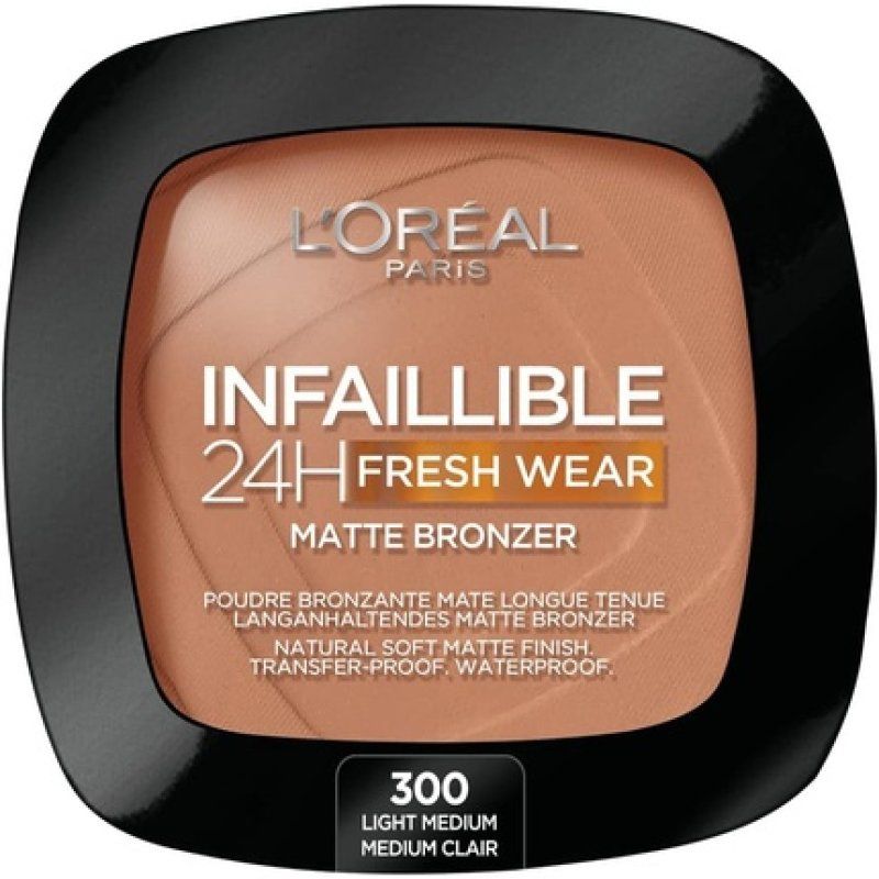 L'Oréal Paris Soft Matte Bronzer 300 light Medium