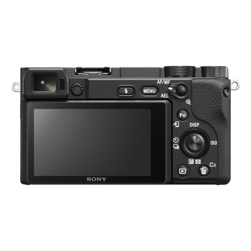 Sony α ILCE-6400AK 1/1.6" MILC 24,2 MP CMOS 6000 x 4000 pixels Noir