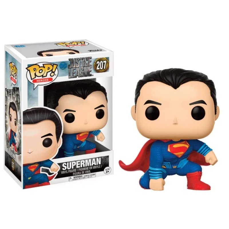 JUSTICE LEAGUE MOVIE - Bobble Head POP N° 207 - Superman