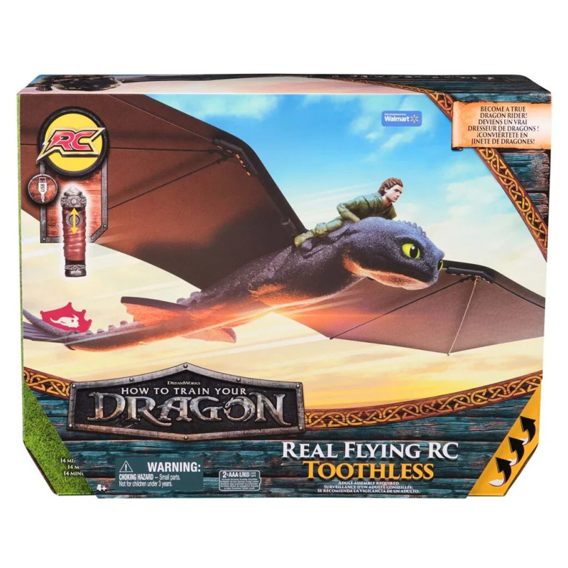 Dragons - Movie RC Real Flying Toothless (6072292)