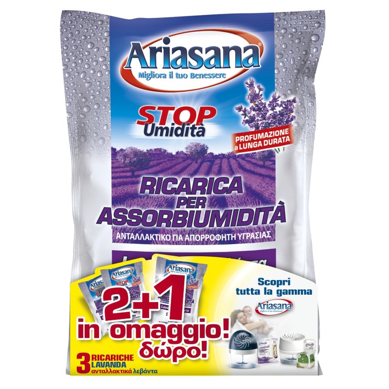 Ariasana 945803 recharge d'absorbeur d'humidité Absorbeur (recharge) Absorbeur d'humidité et d'odeur