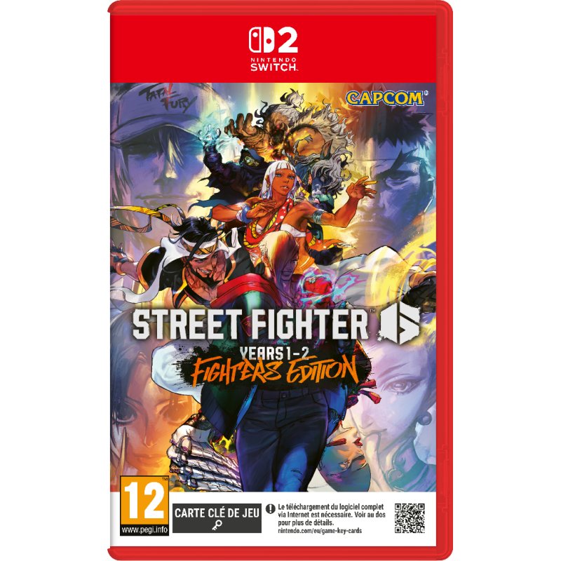 Street Fighter 6 - Years 1-2 Fighters Edition - Game-key Card